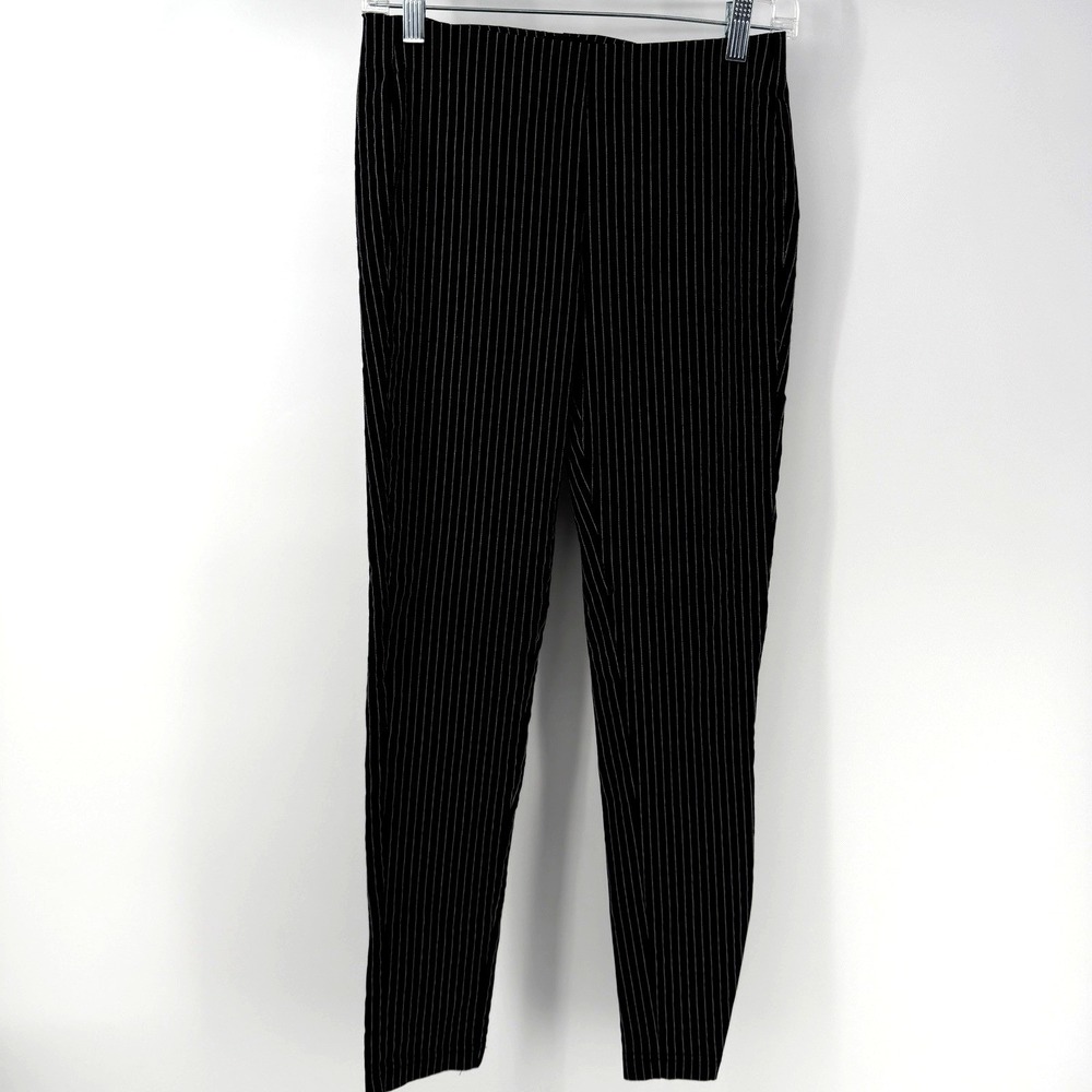 WHO WHAT WEAR WOMENS CROPPED HIGH RISE PANTS, STRETCH size 4‎